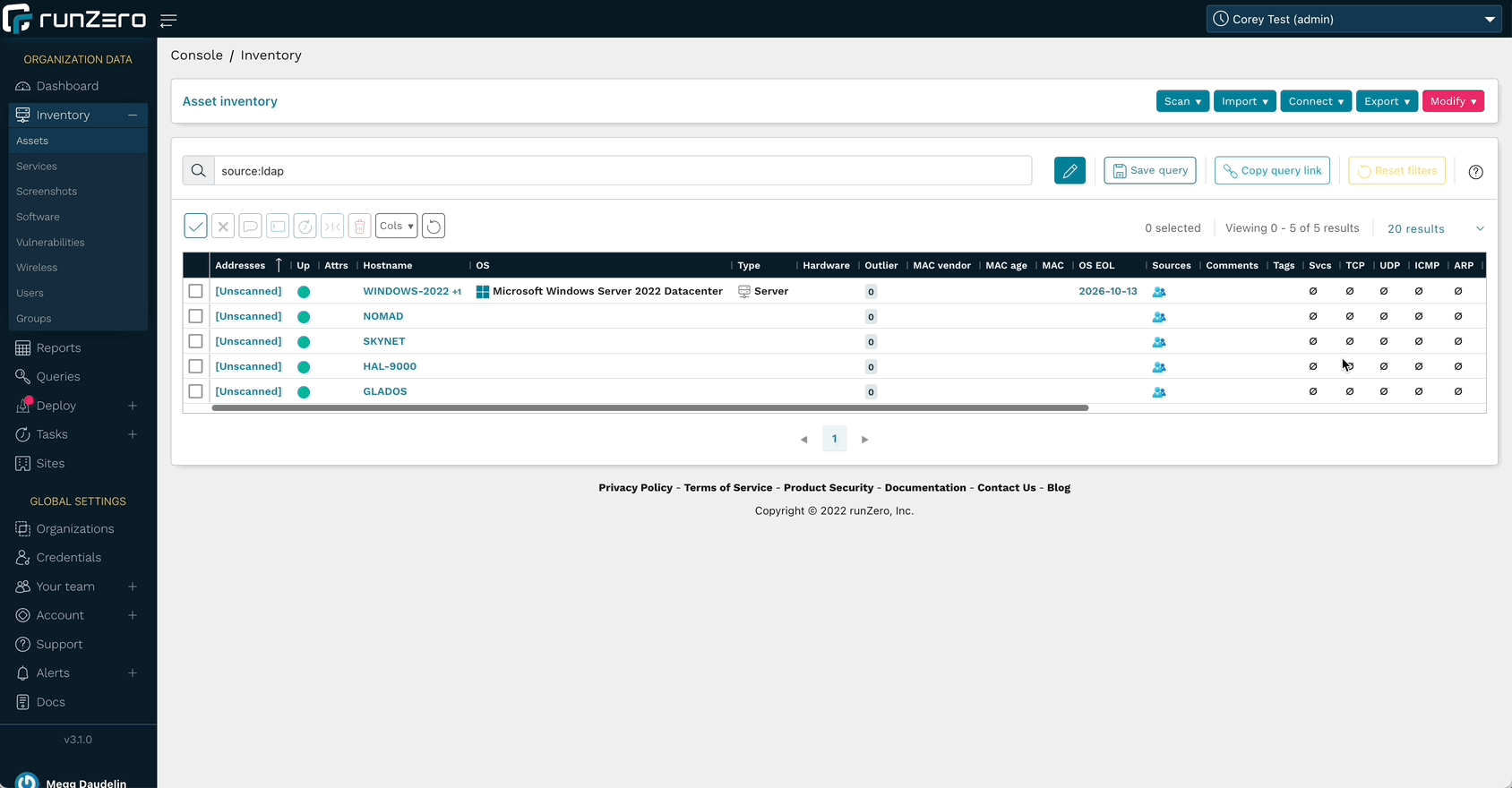 Active Directory integrations