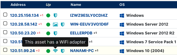 Rumble shows assets with WiFi and WWAN adapters'