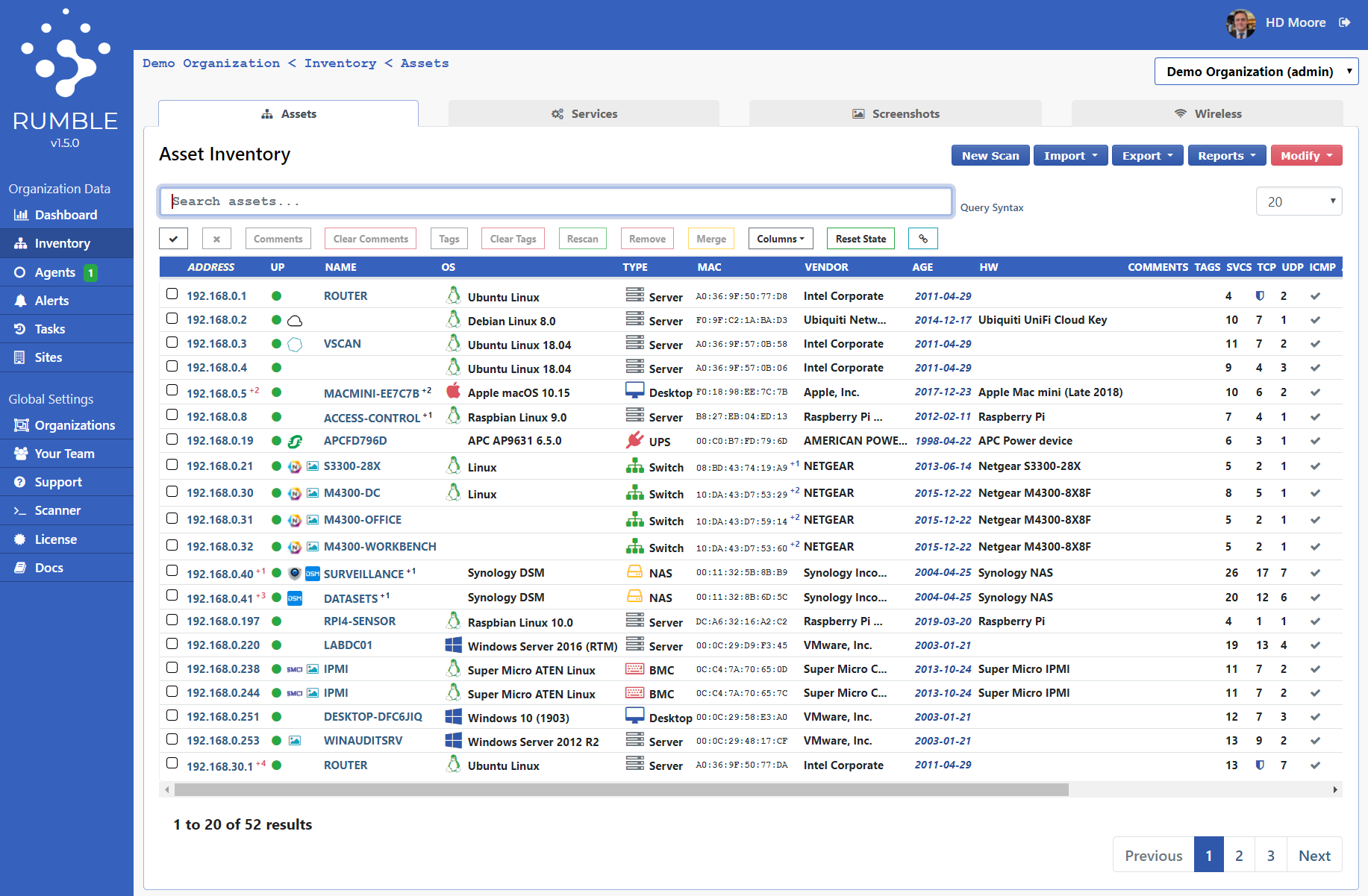Rumble Network Discovery 1.5.0 Rumble Network Discovery 1.5.0