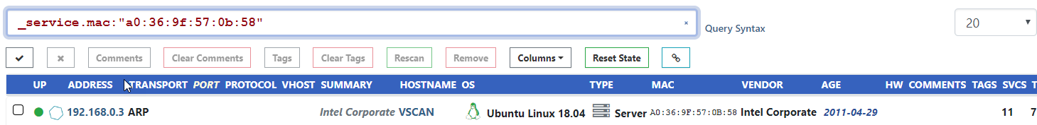 Asset and Service Prefix Asset and Service Prefix