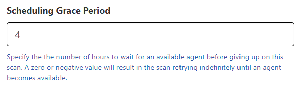 Scan Grace Periods Scan Grace Periods