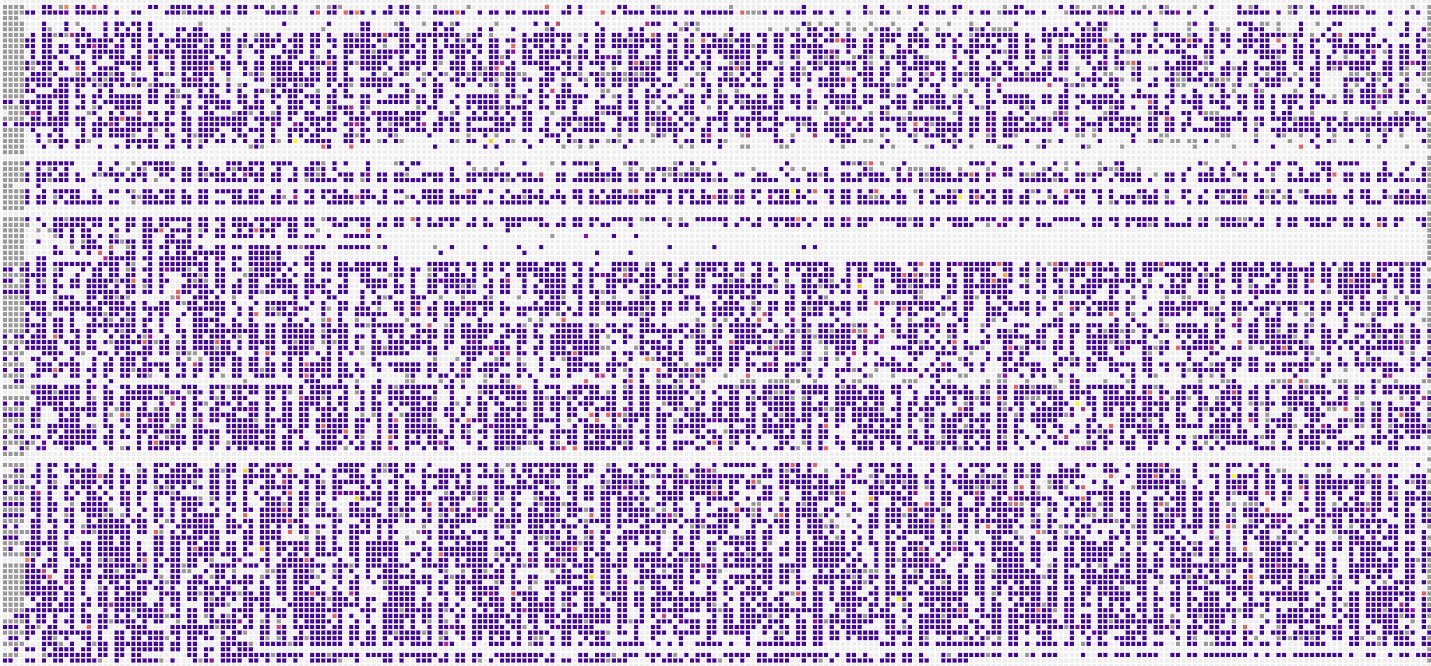 runZero Subnet Grid Report - Zoomed Out runZero Subnet Grid Report - Zoomed Out